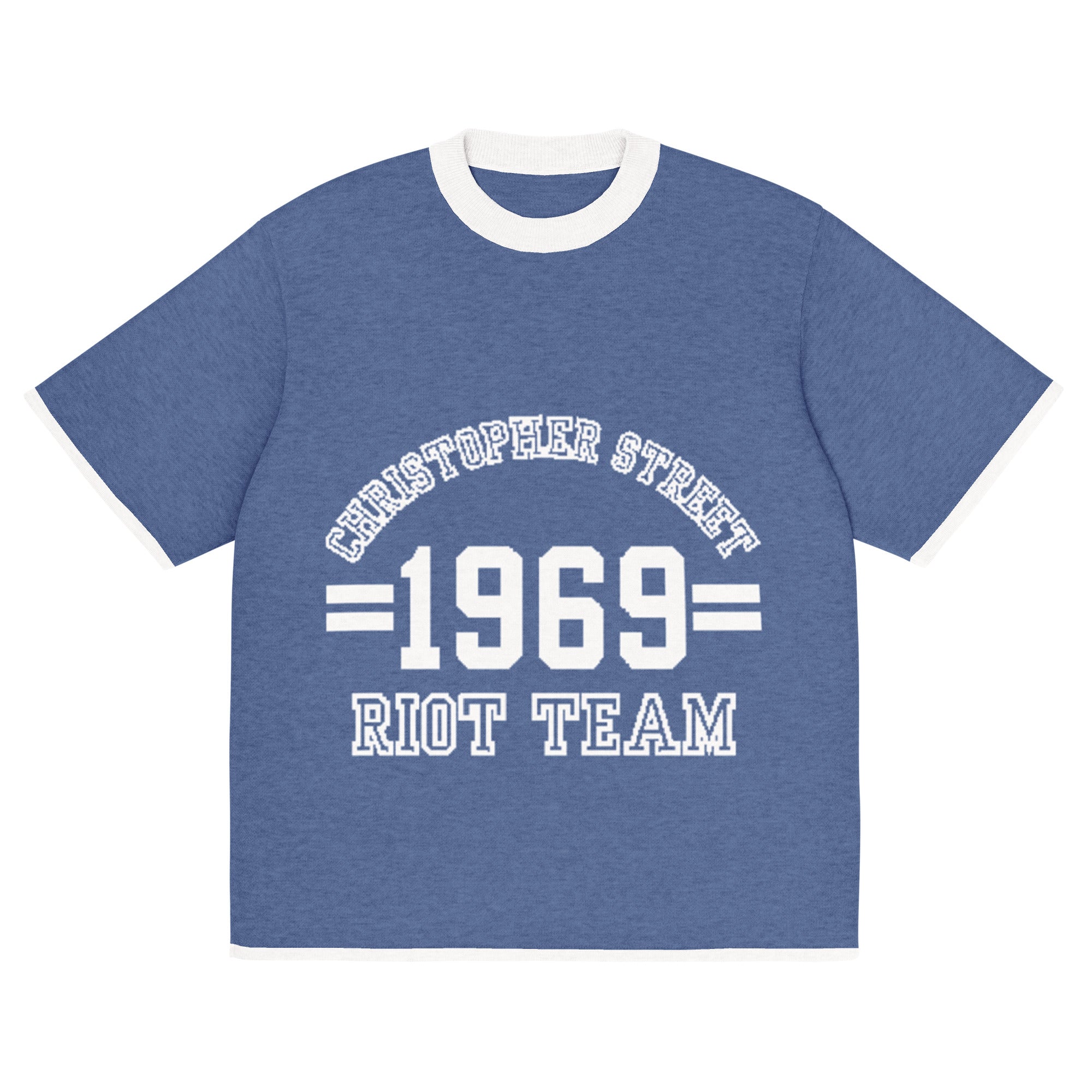 Gestricktes T-Shirt - Riot Team