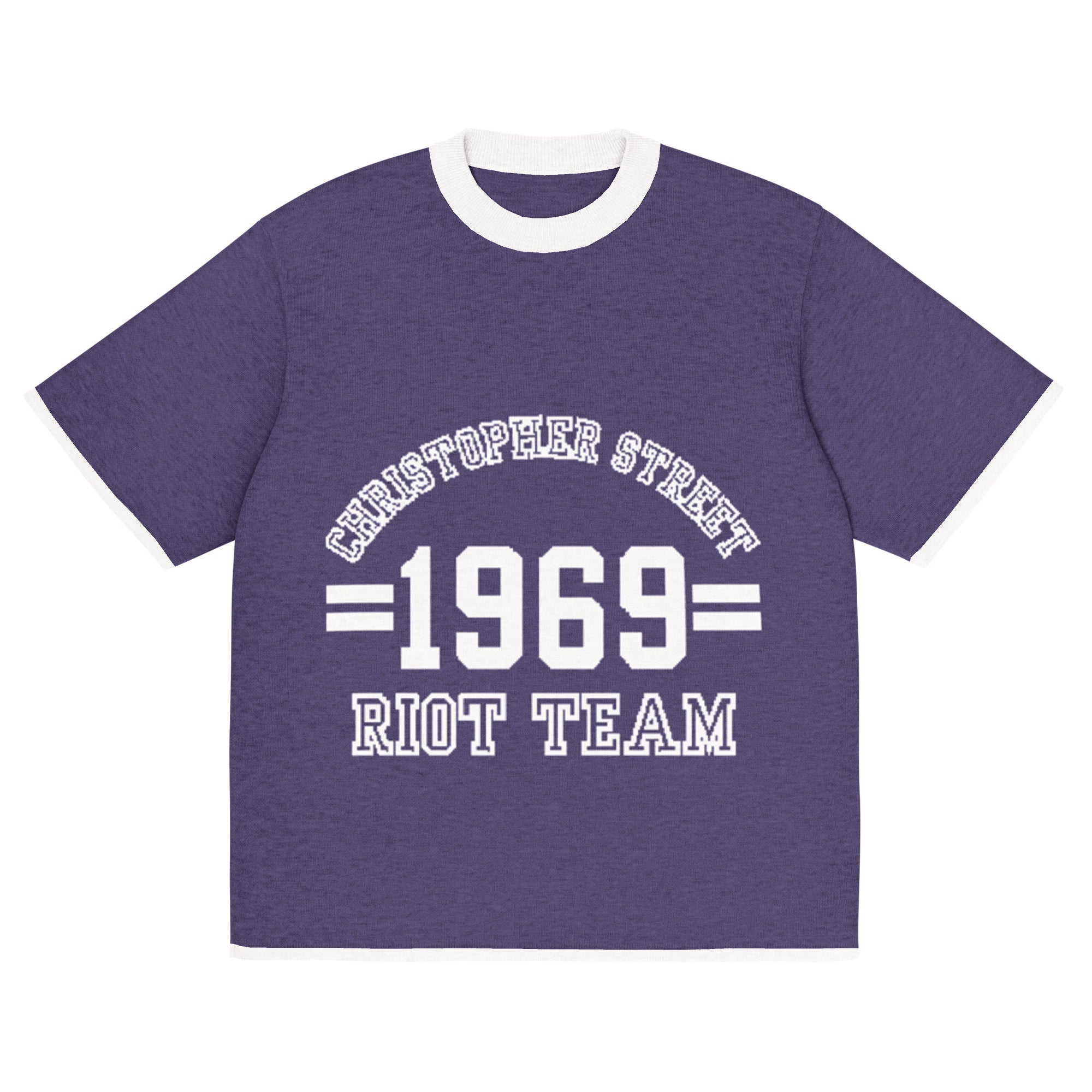 Gestricktes T-Shirt - Riot Team