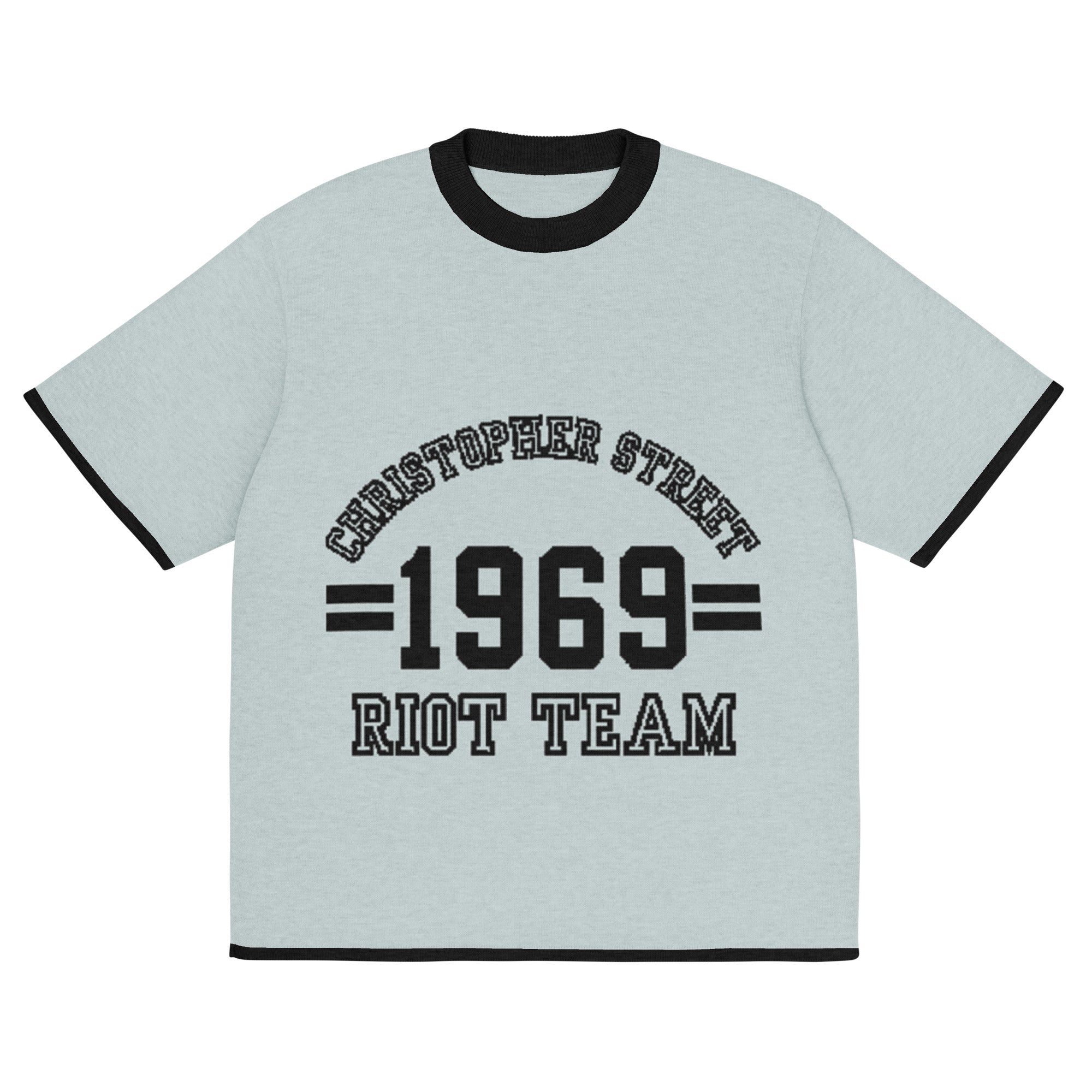 Gestricktes T-Shirt - Riot Team