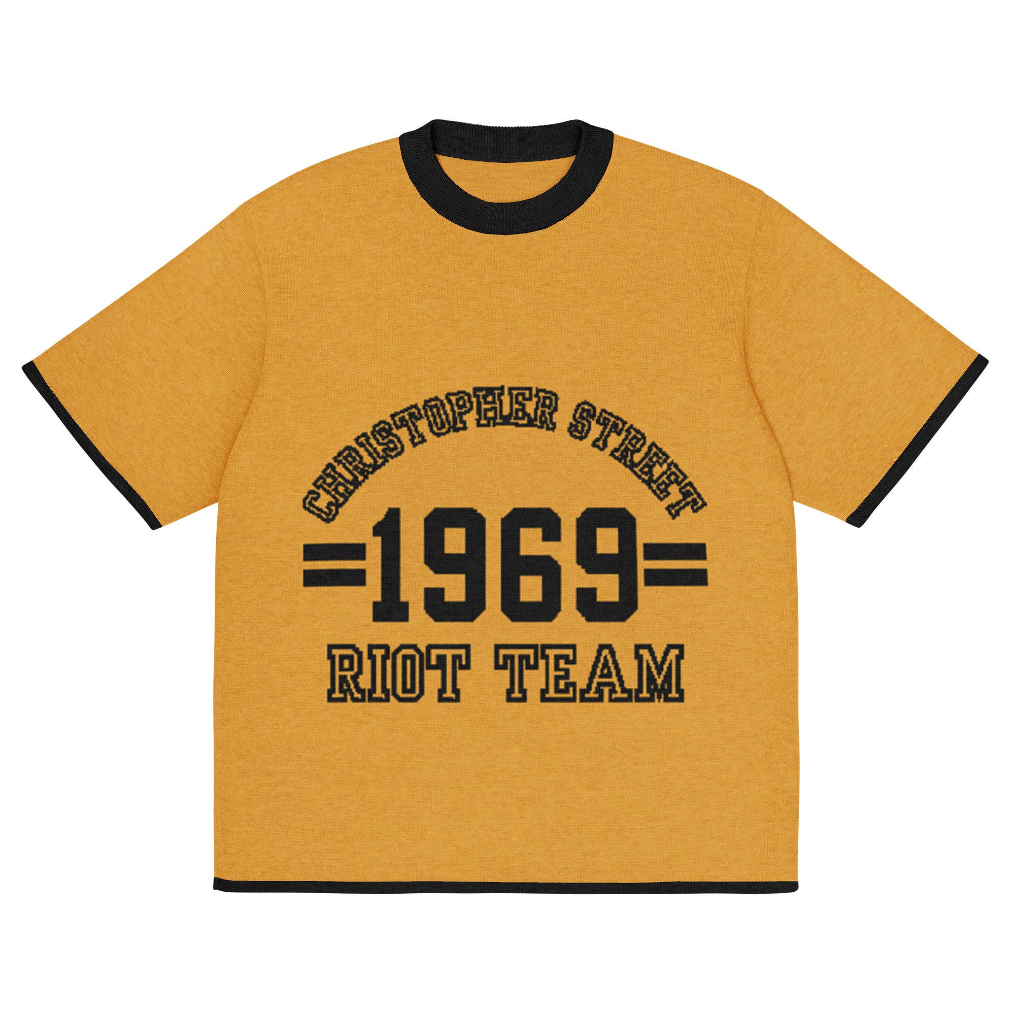 Gestricktes T-Shirt - Riot Team