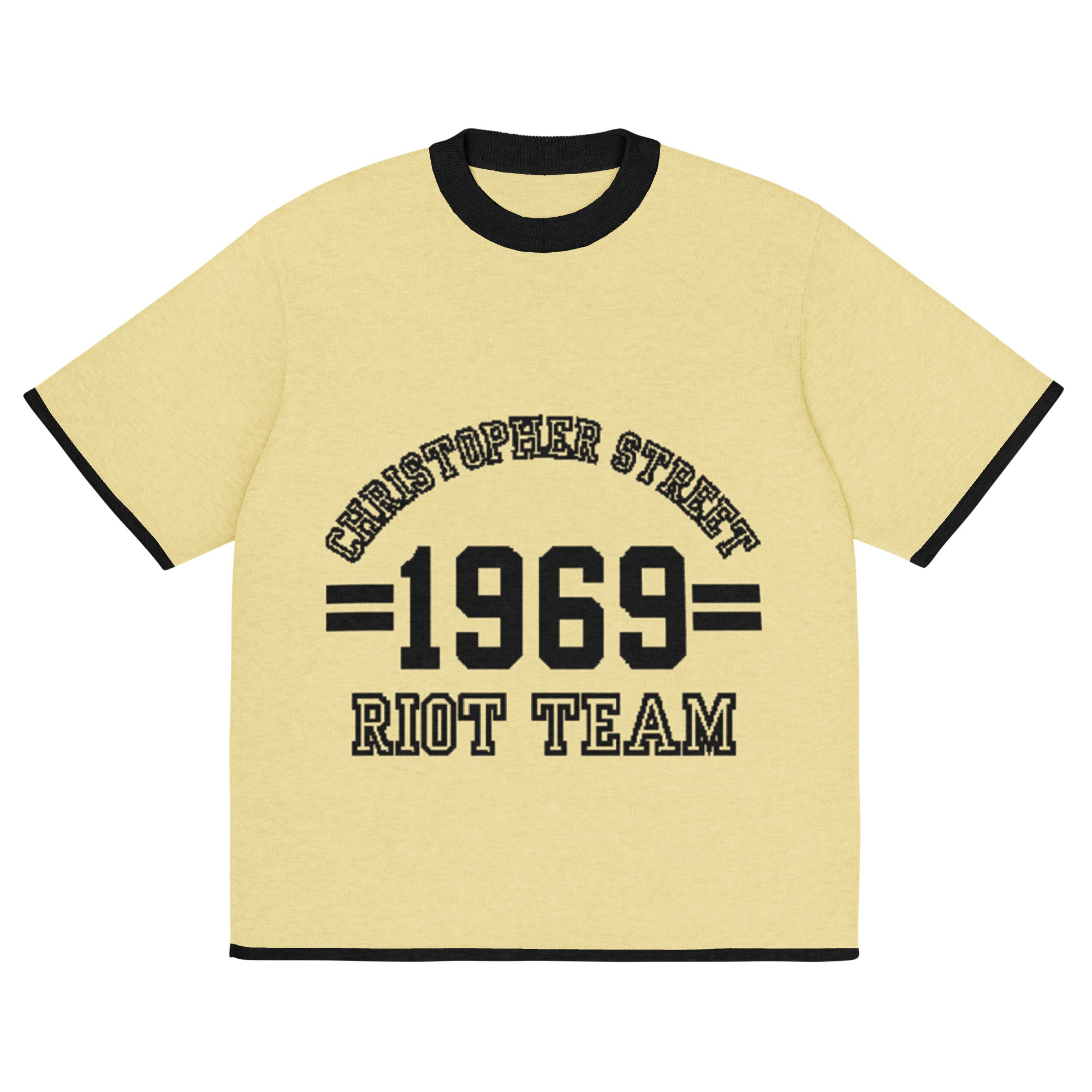 Gestricktes T-Shirt - Riot Team