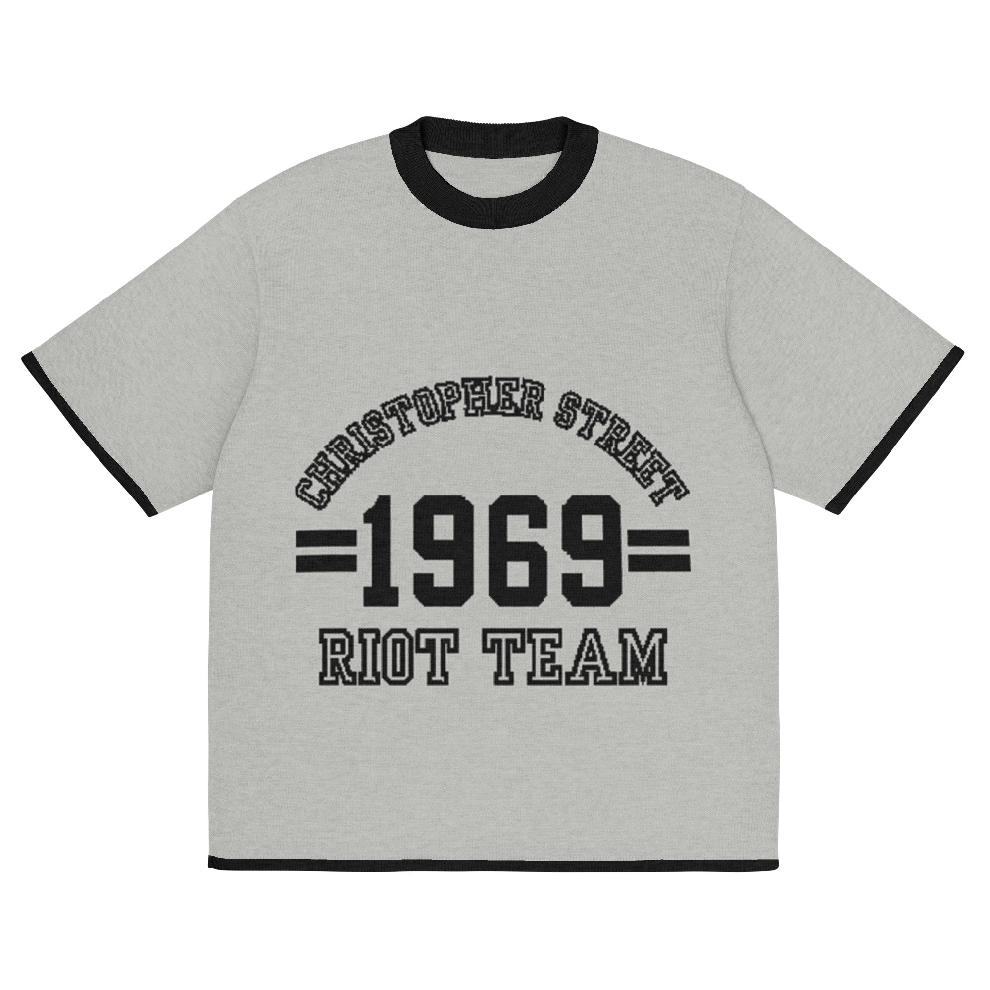 Gestricktes T-Shirt - Riot Team