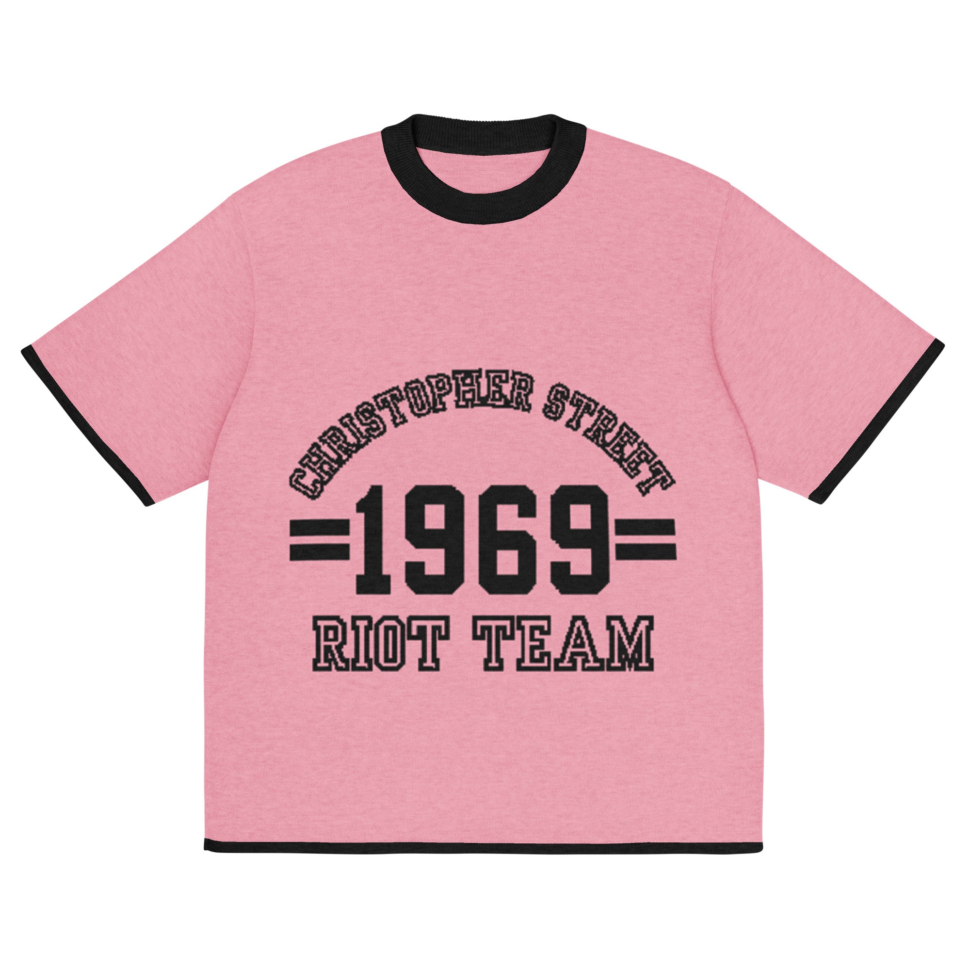 Gestricktes T-Shirt - Riot Team