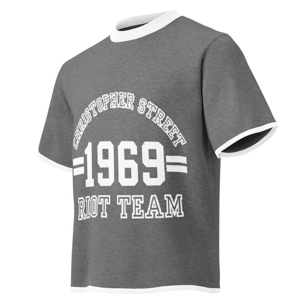 Gestricktes T-Shirt - Riot Team