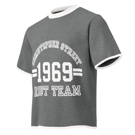 Gestricktes T-Shirt - Riot Team