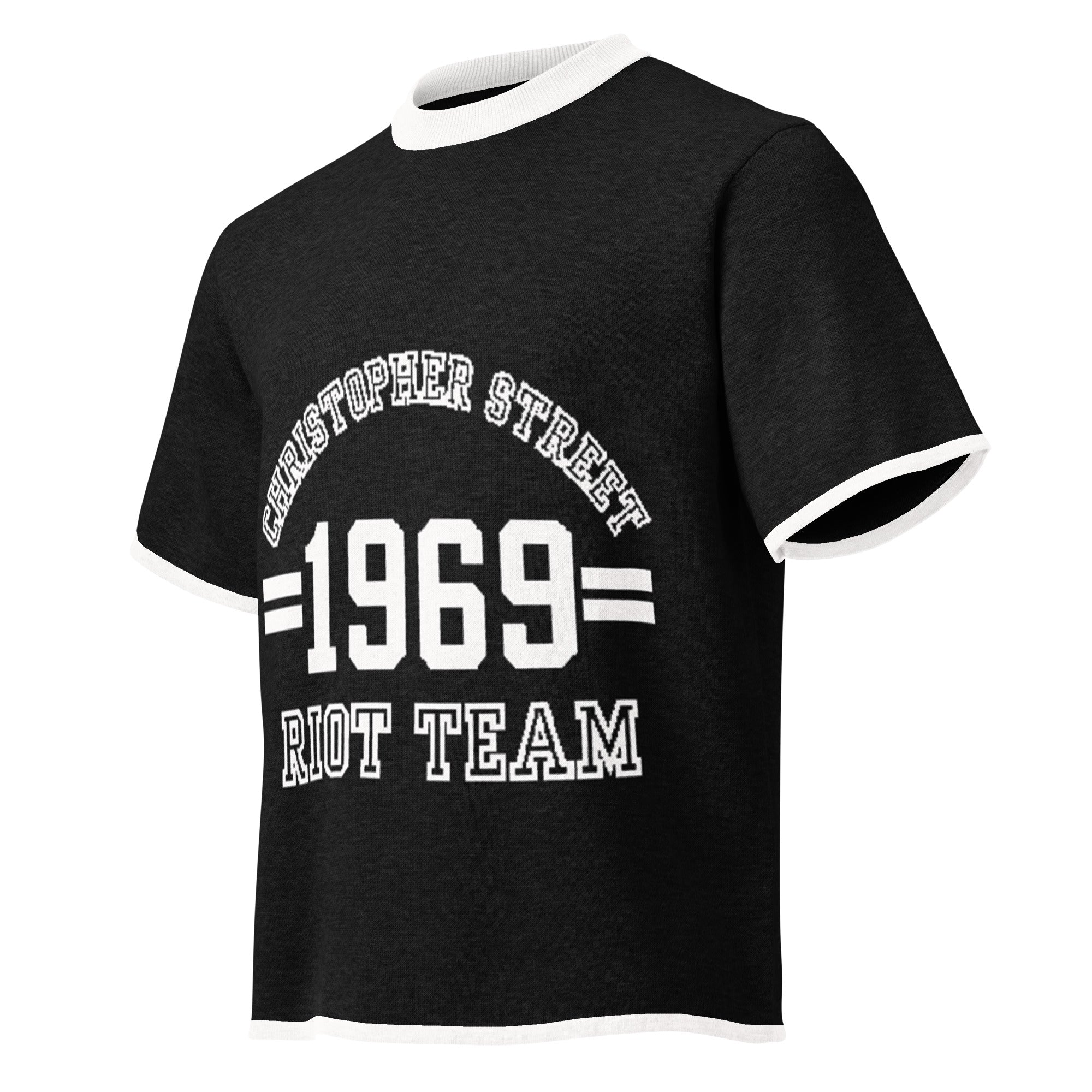 Gestricktes T-Shirt - Riot Team