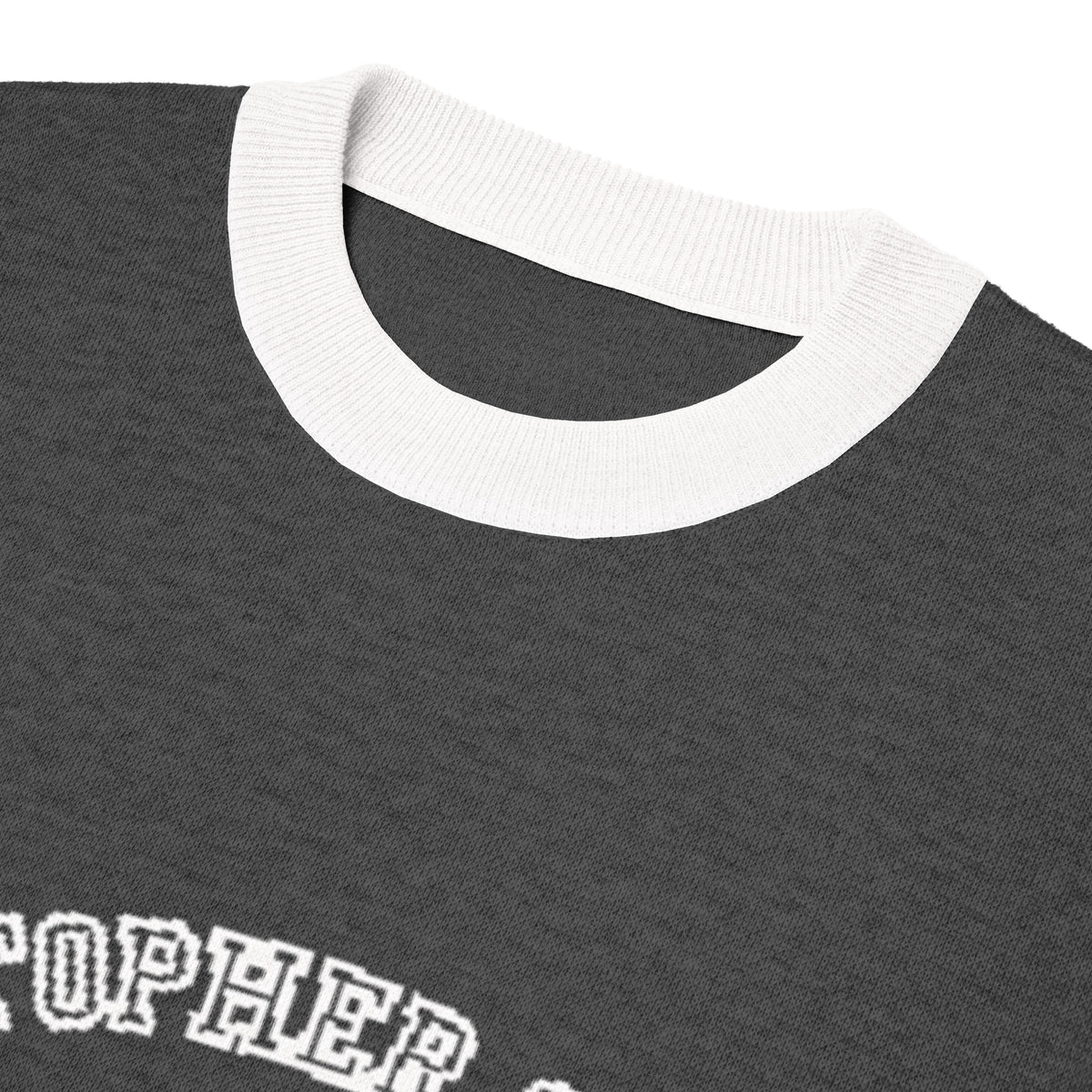 Gestricktes T-Shirt - Riot Team (dunkel)