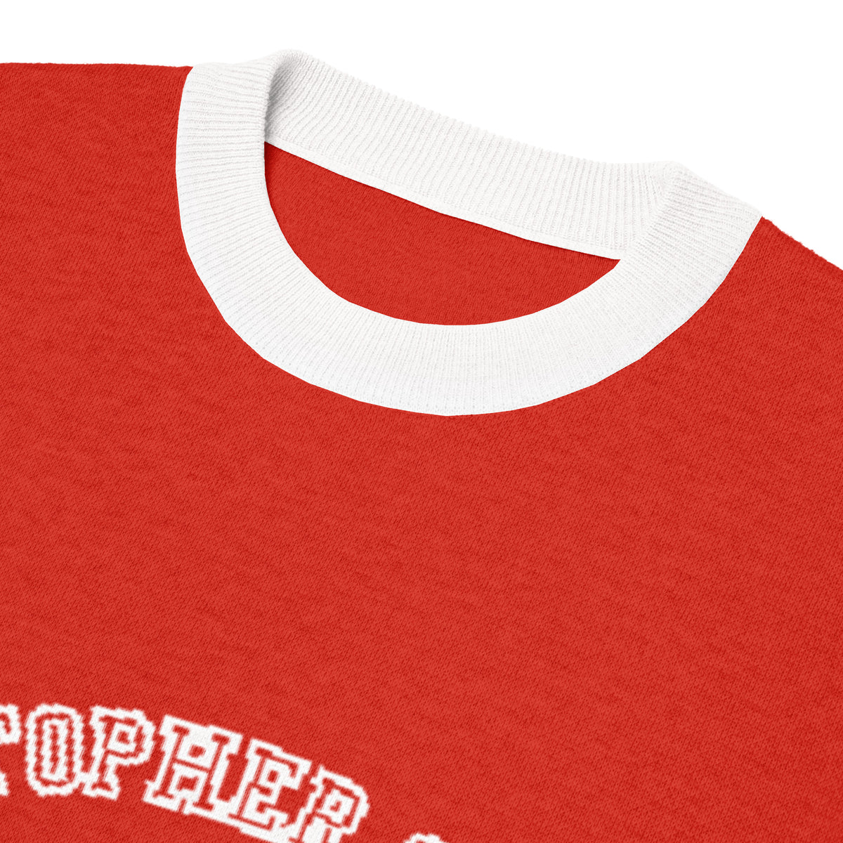 Gestricktes T-Shirt - Riot Team (dunkel)