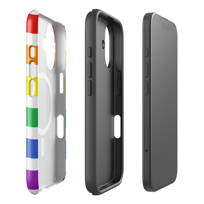 Hardcase MagSafe iPhone®-Hülle mit Flagge - Pride