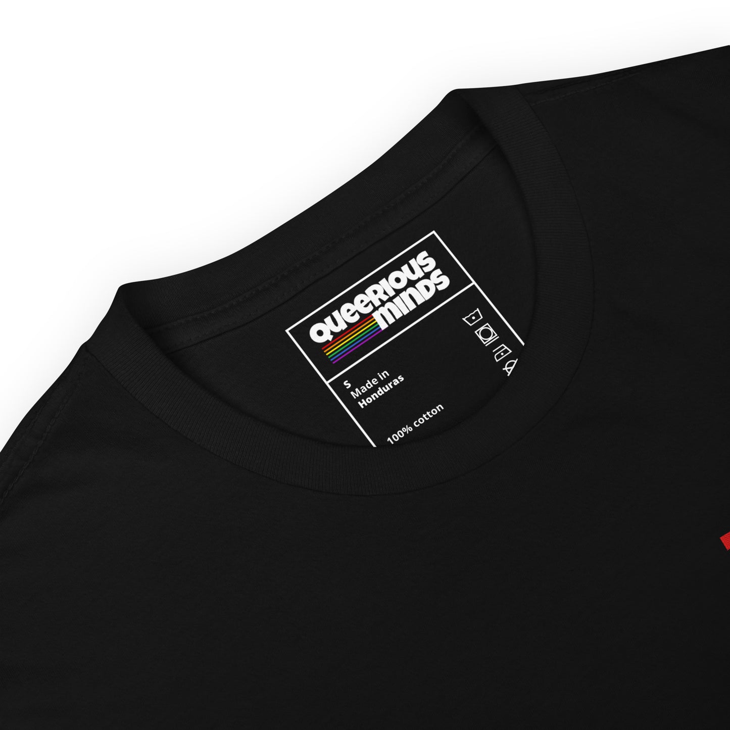 Classic Baumwoll-T-Shirt - Pride Flag Patch