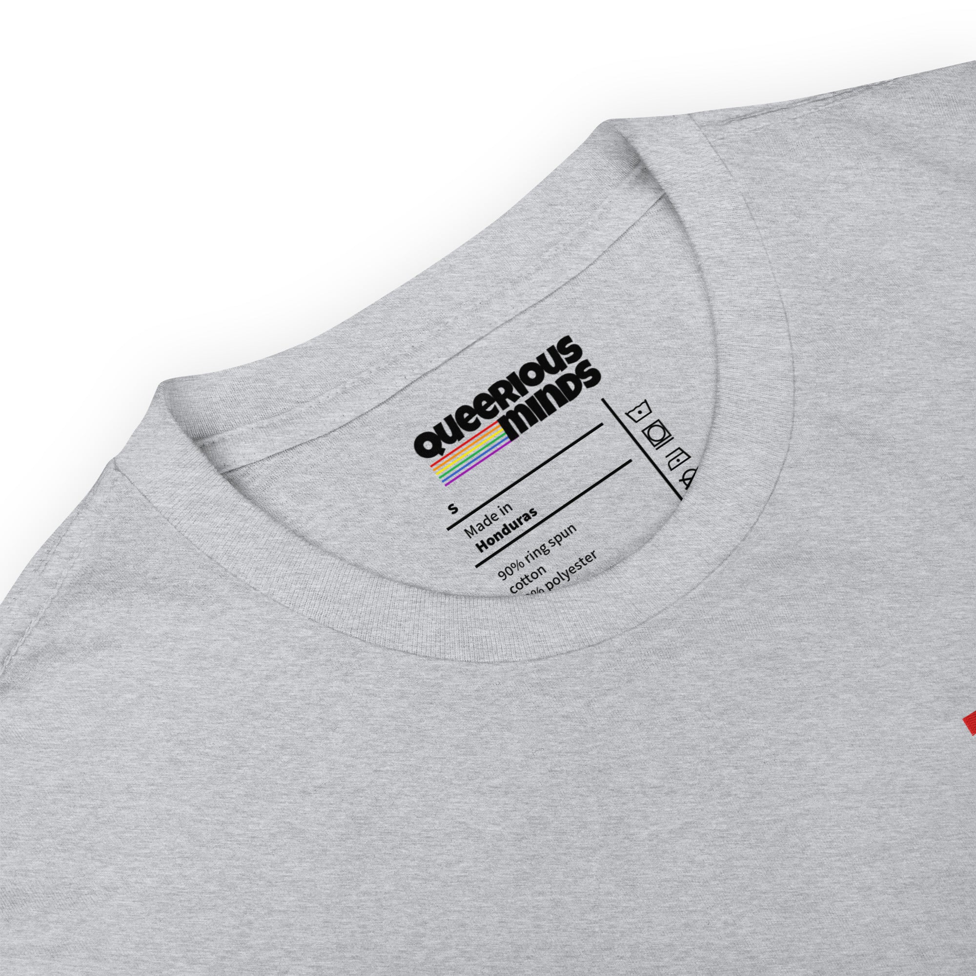 Classic Baumwoll-T-Shirt - Pride Flag Patch