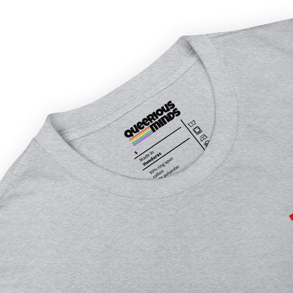 Classic Baumwoll-T-Shirt - Pride Flag Patch