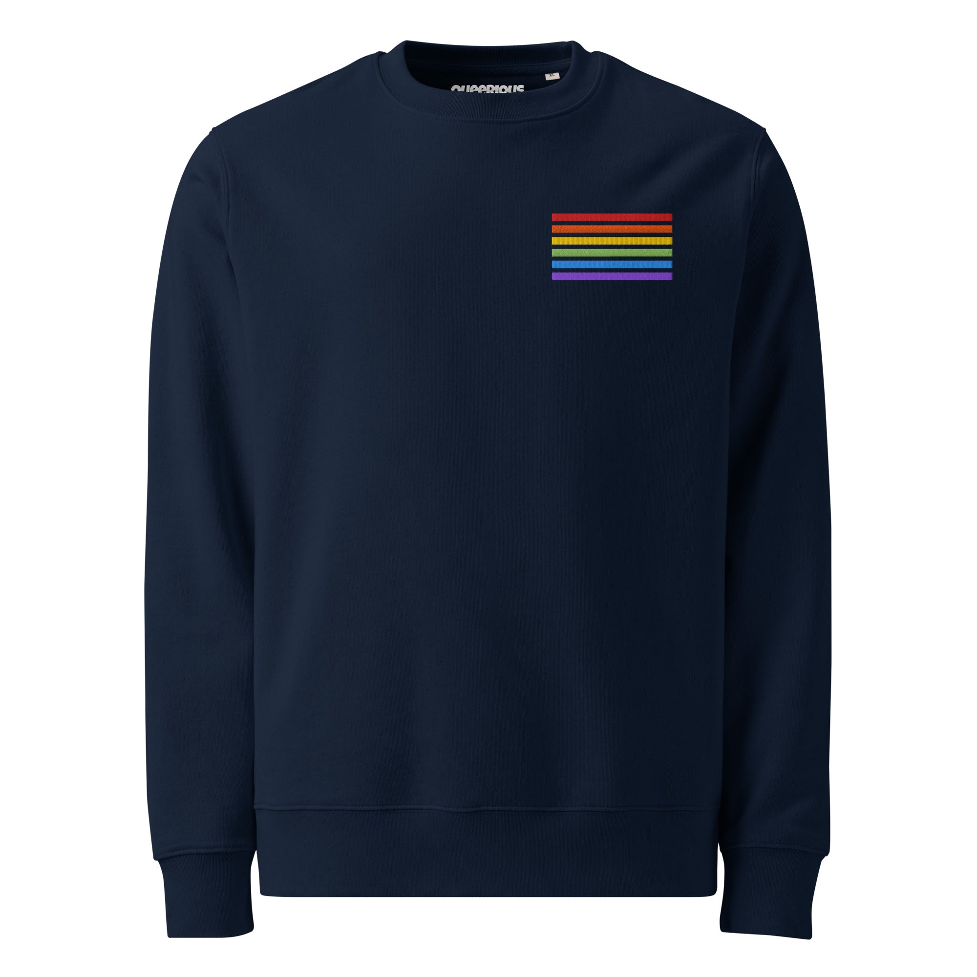Eco Sweatshirt - Pride Flag Patch