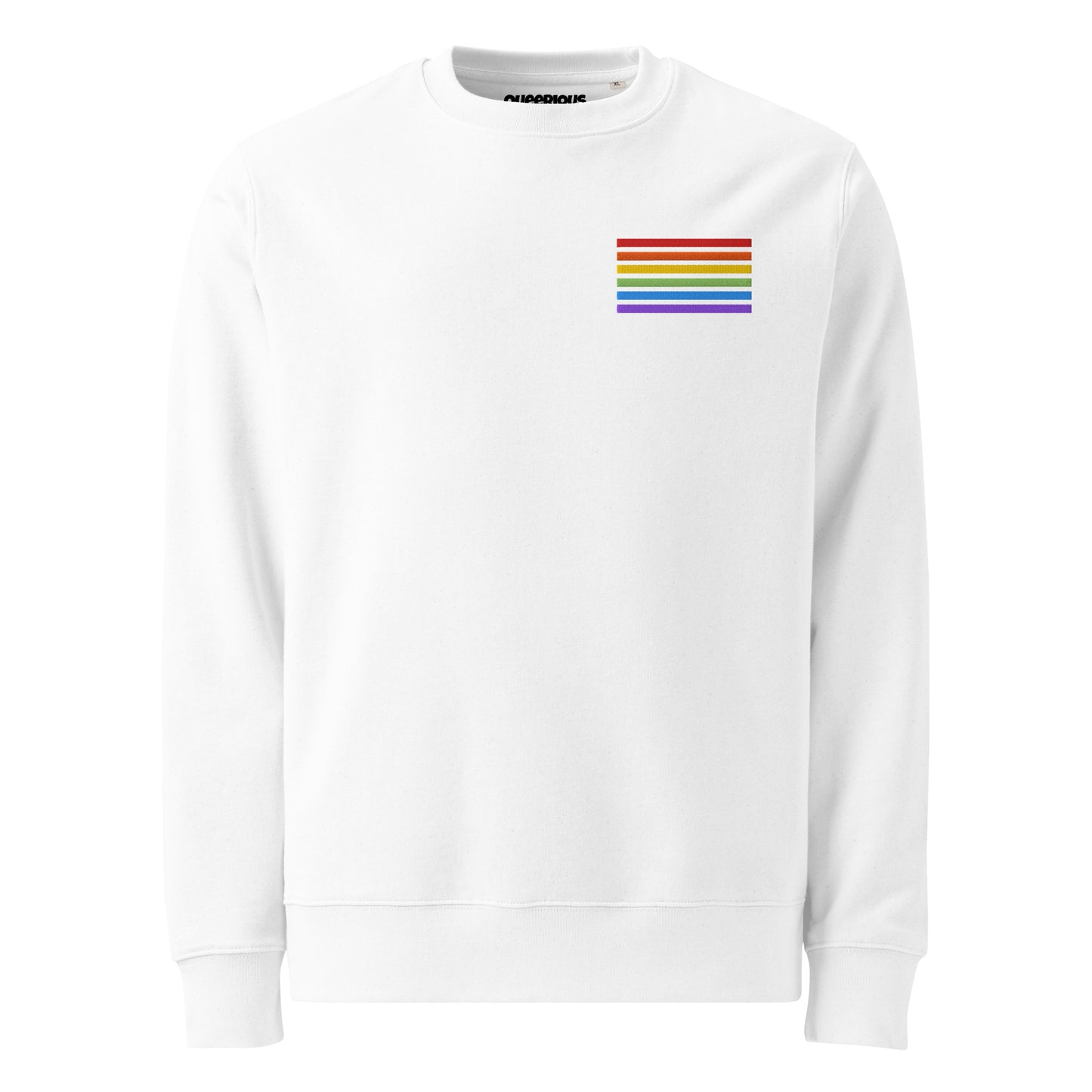 Eco Sweatshirt - Pride Flag Patch