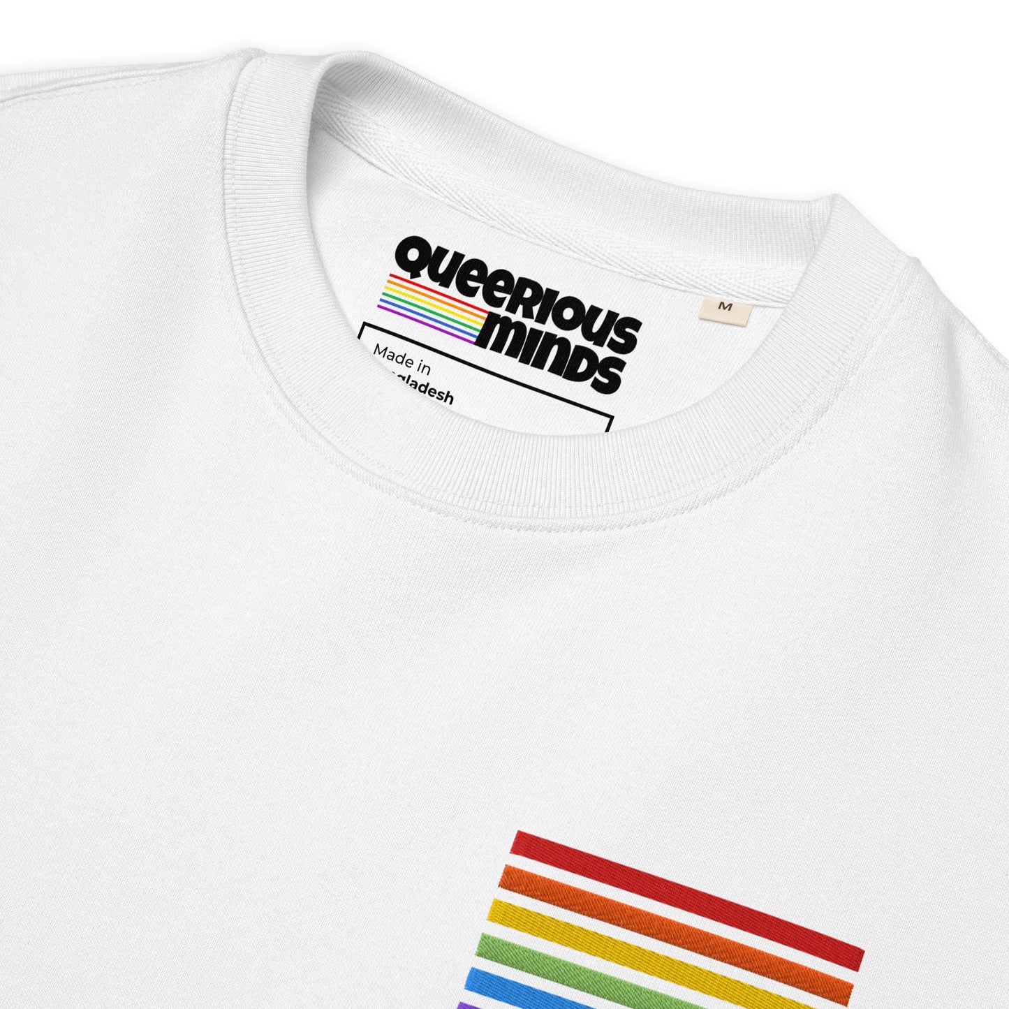 Eco Sweatshirt - Pride Flag Patch