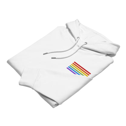 Eco Hoodie - Pride Flag Patch