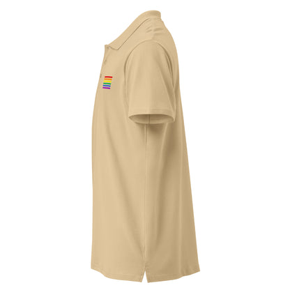 Polo Shirt - Pride Flag Patch