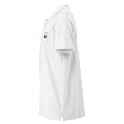 Polo Shirt - Pride Flag Patch