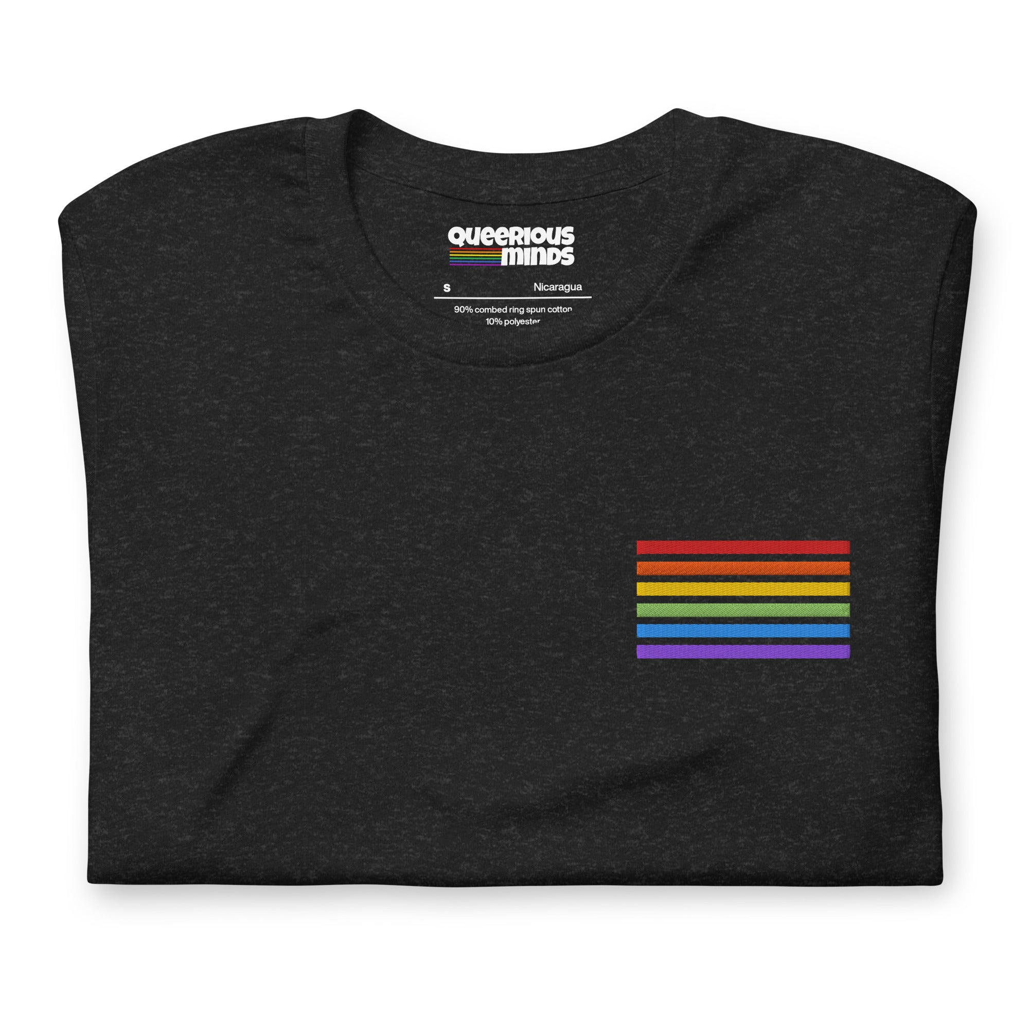 T-Shirt – Pride Flag Patch