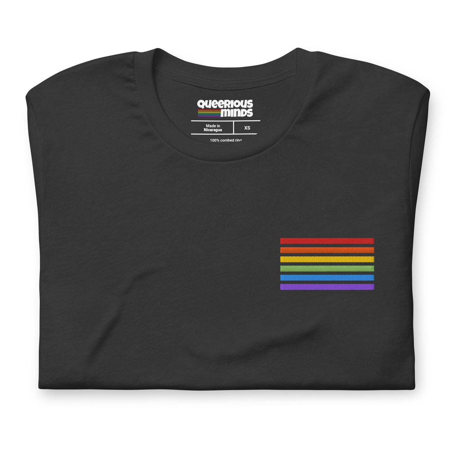 T-Shirt – Pride Flag Patch