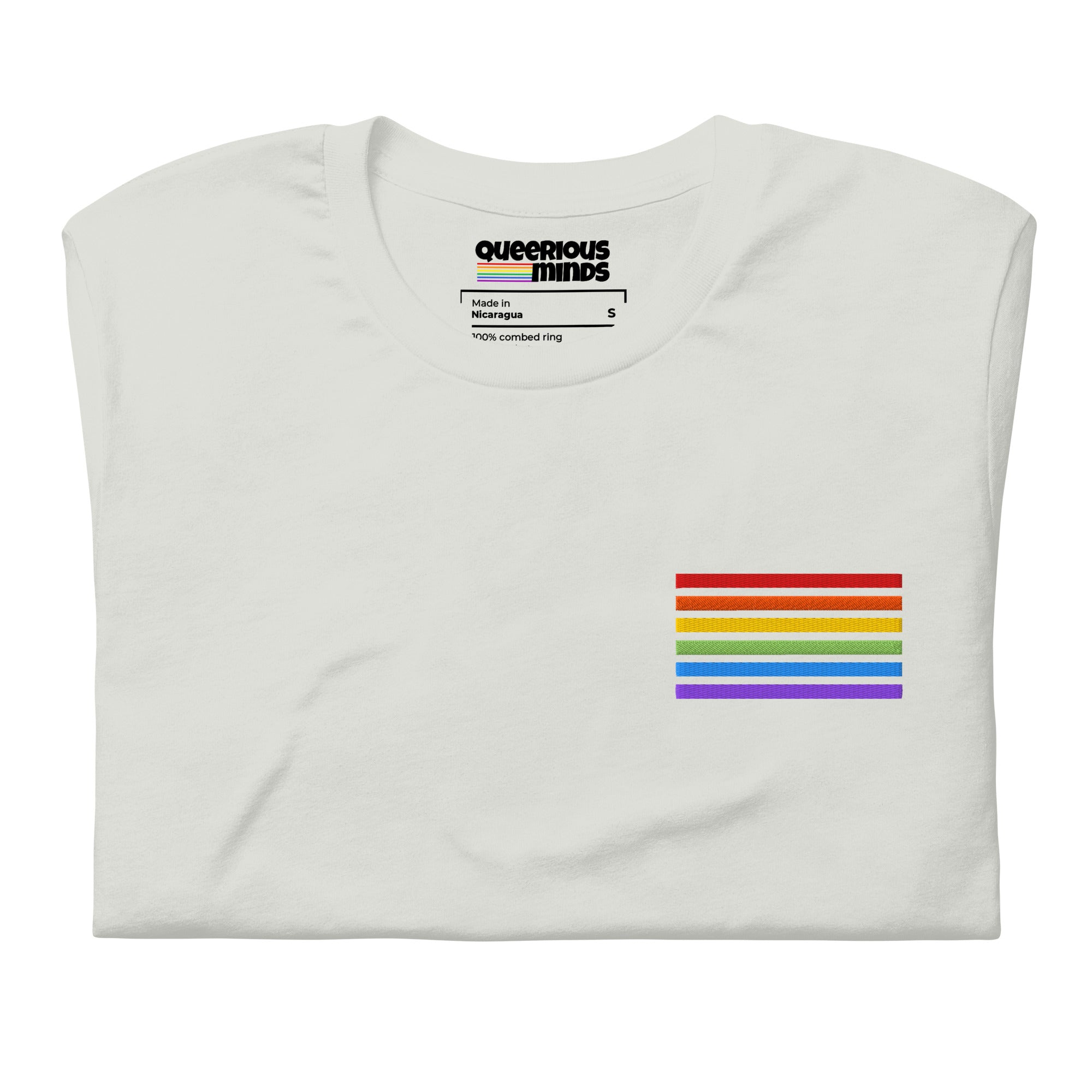 T-Shirt – Pride Flag Patch