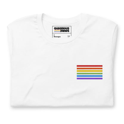 T-Shirt – Pride Flag Patch