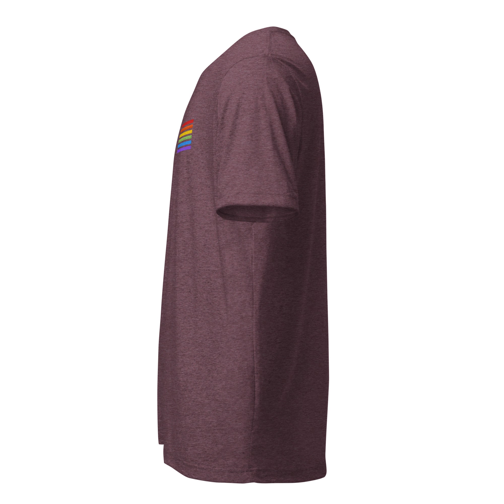 Tri-Blend T-Shirt - Pride Flag Patch