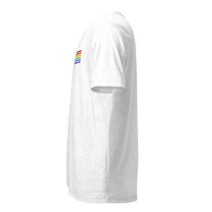Tri-Blend T-Shirt - Pride Flag Patch