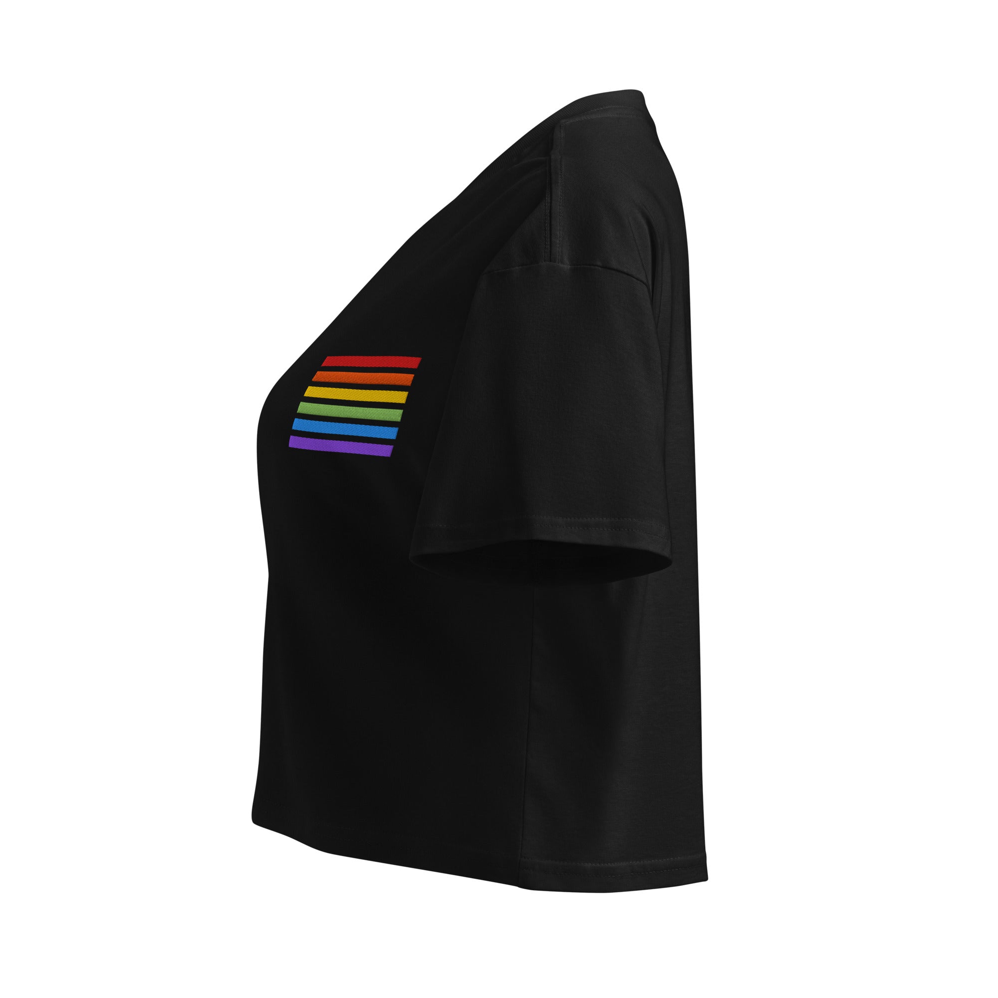 Crop-Top – Pride Flag Patch