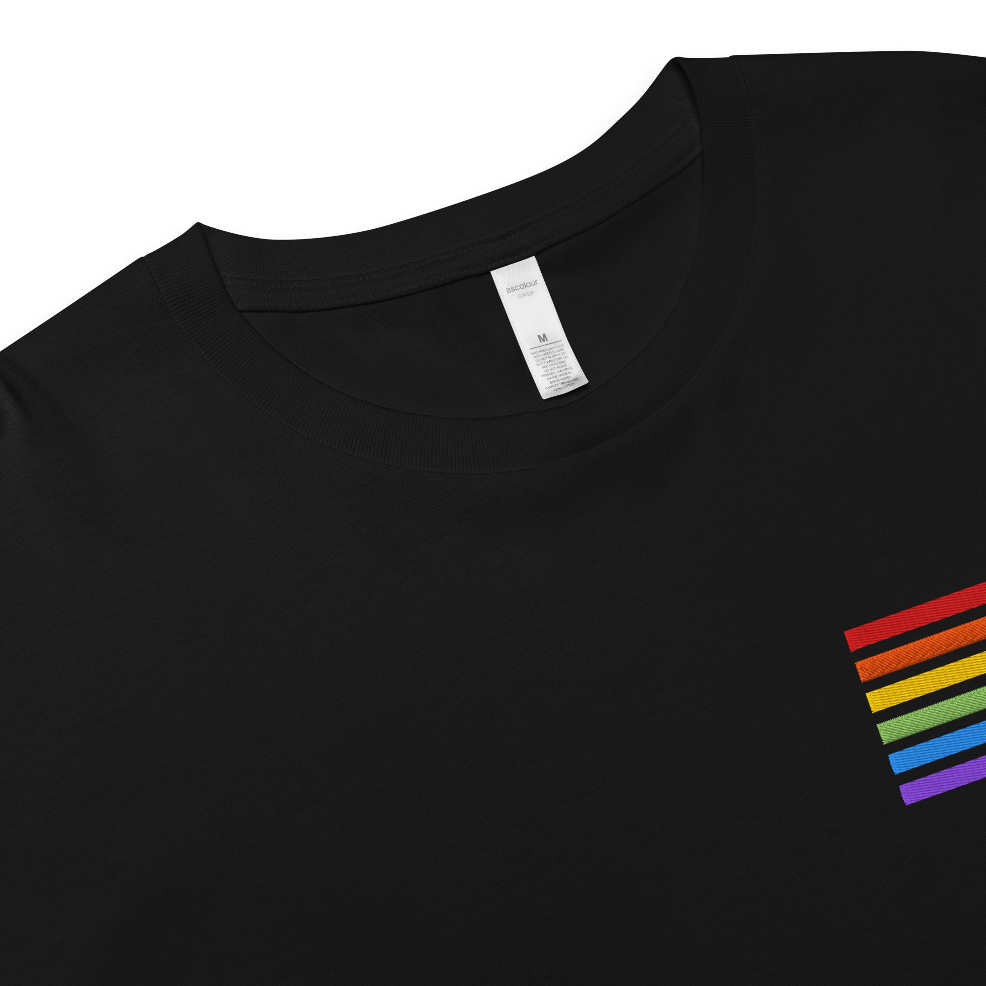 Crop-Top – Pride Flag Patch