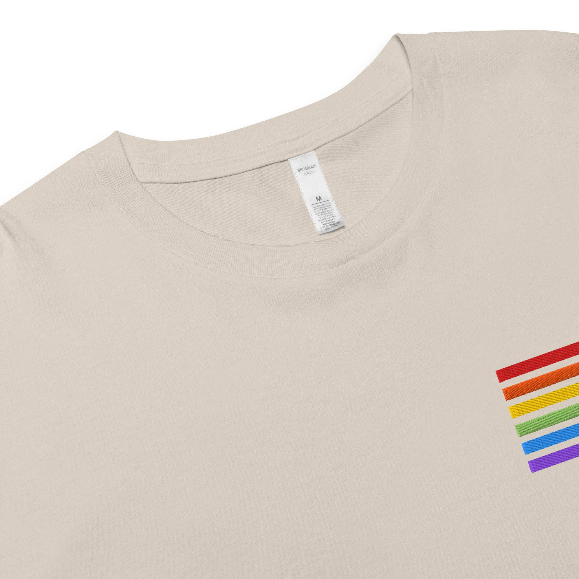 Crop-Top – Pride Flag Patch