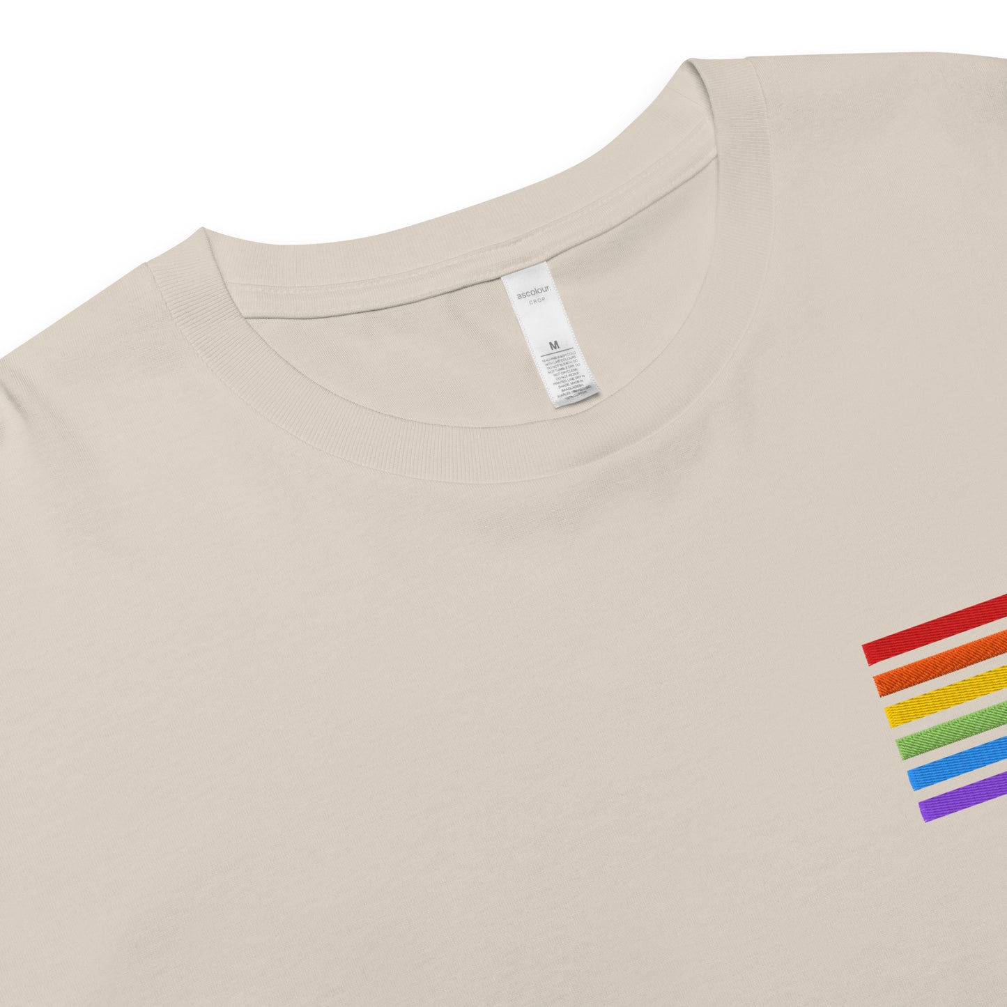 Crop-Top – Pride Flag Patch