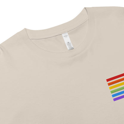 Crop-Top – Pride Flag Patch
