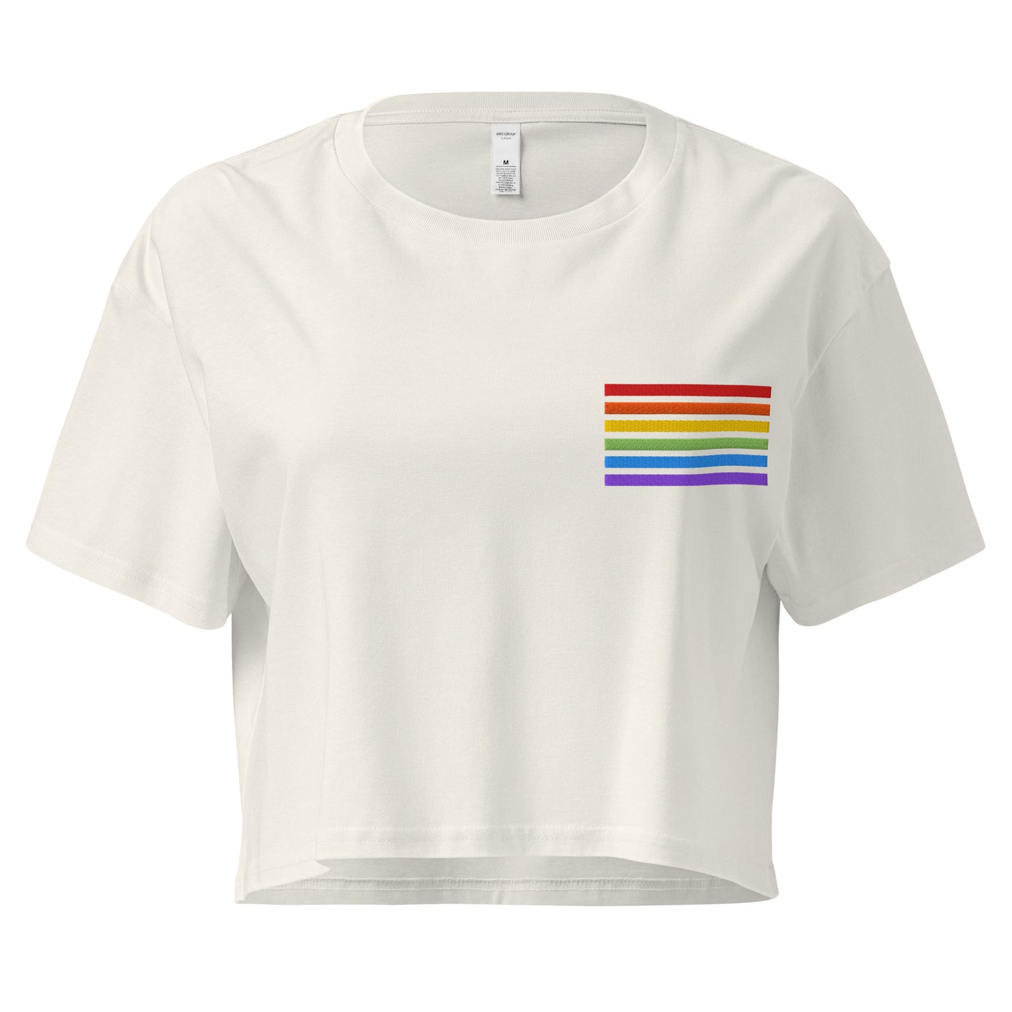 Crop-Top – Pride Flag Patch