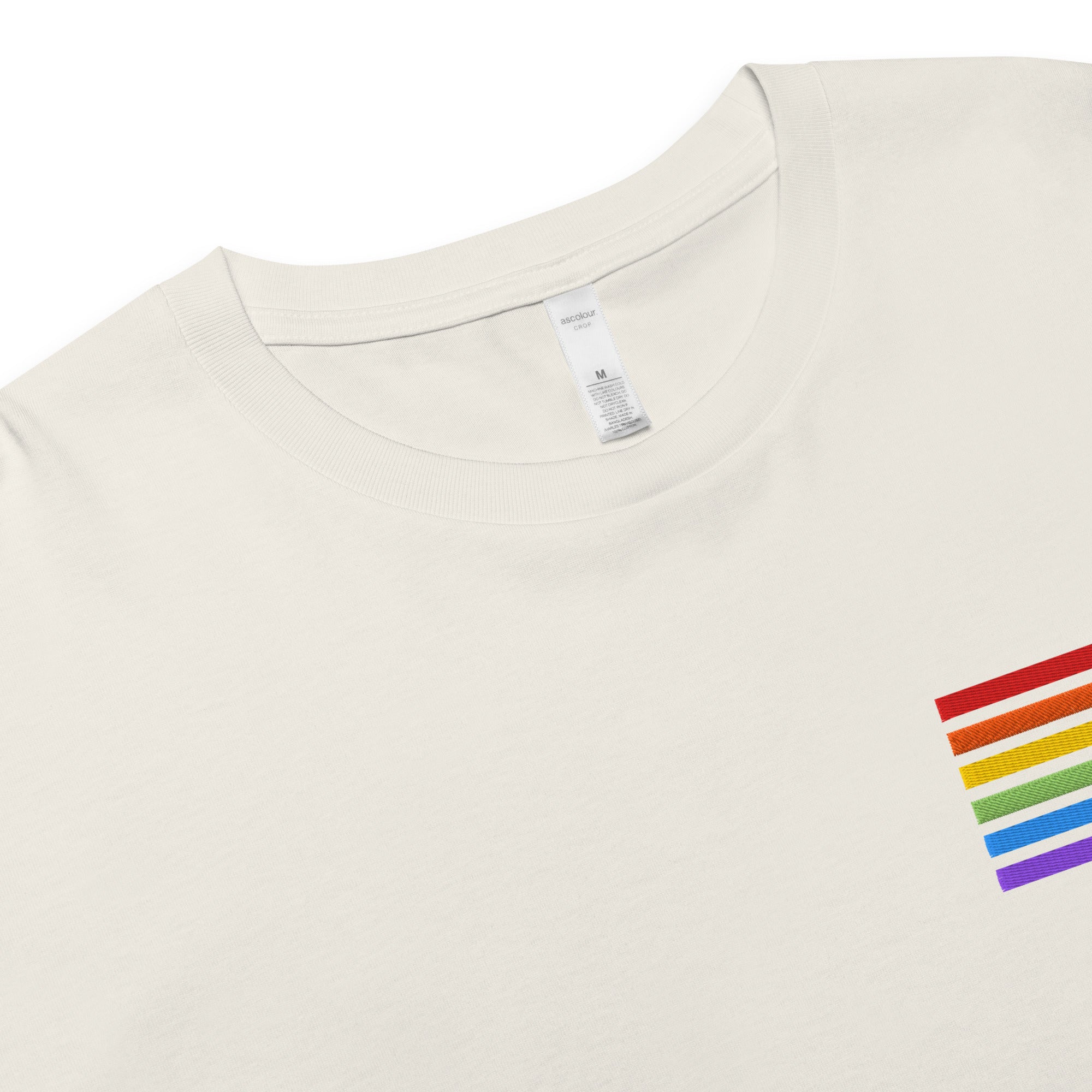 Crop-Top – Pride Flag Patch