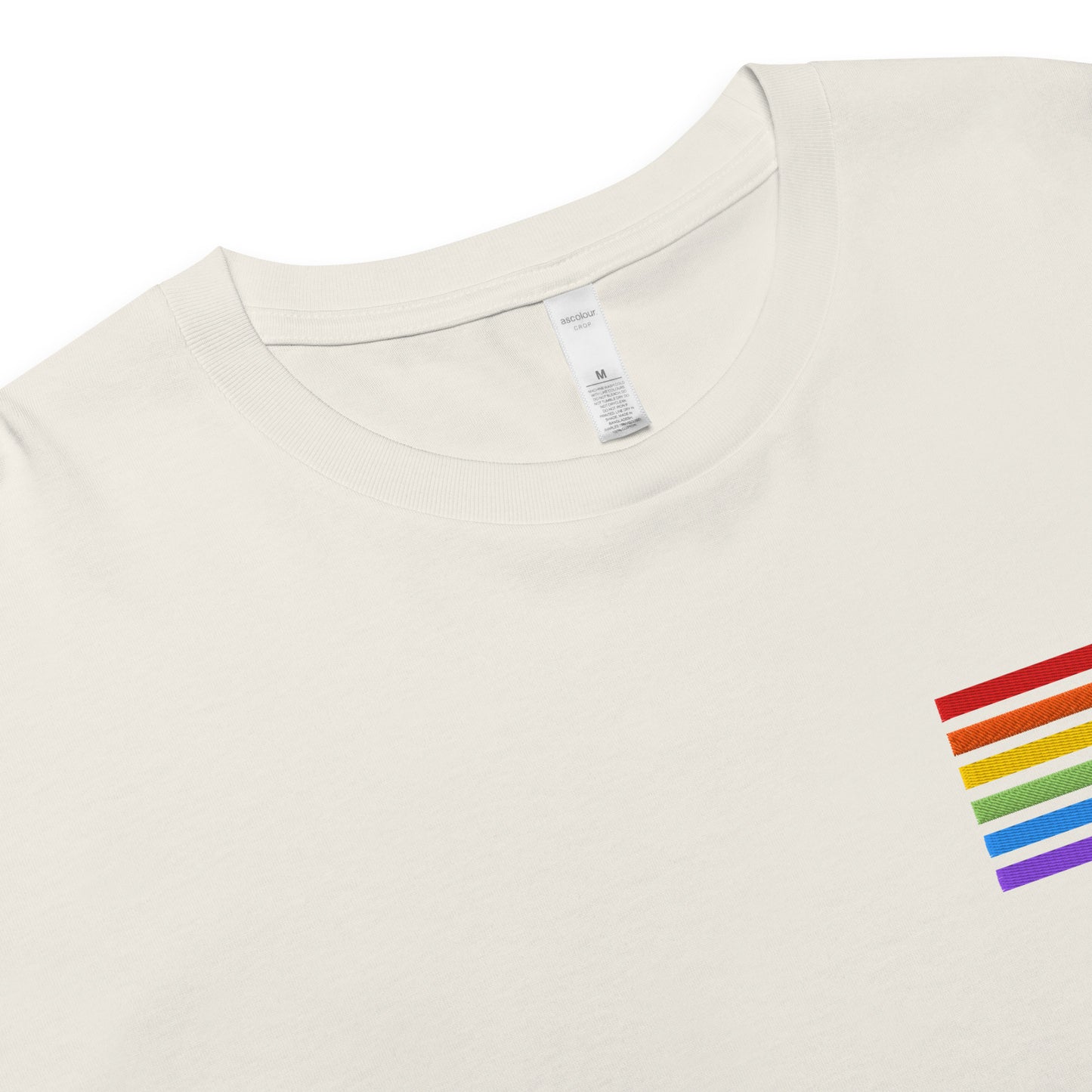 Crop-Top – Pride Flag Patch
