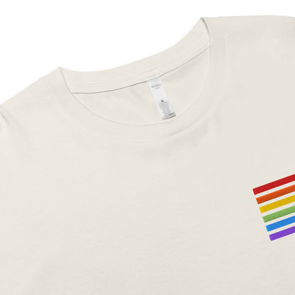 Crop-Top – Pride Flag Patch