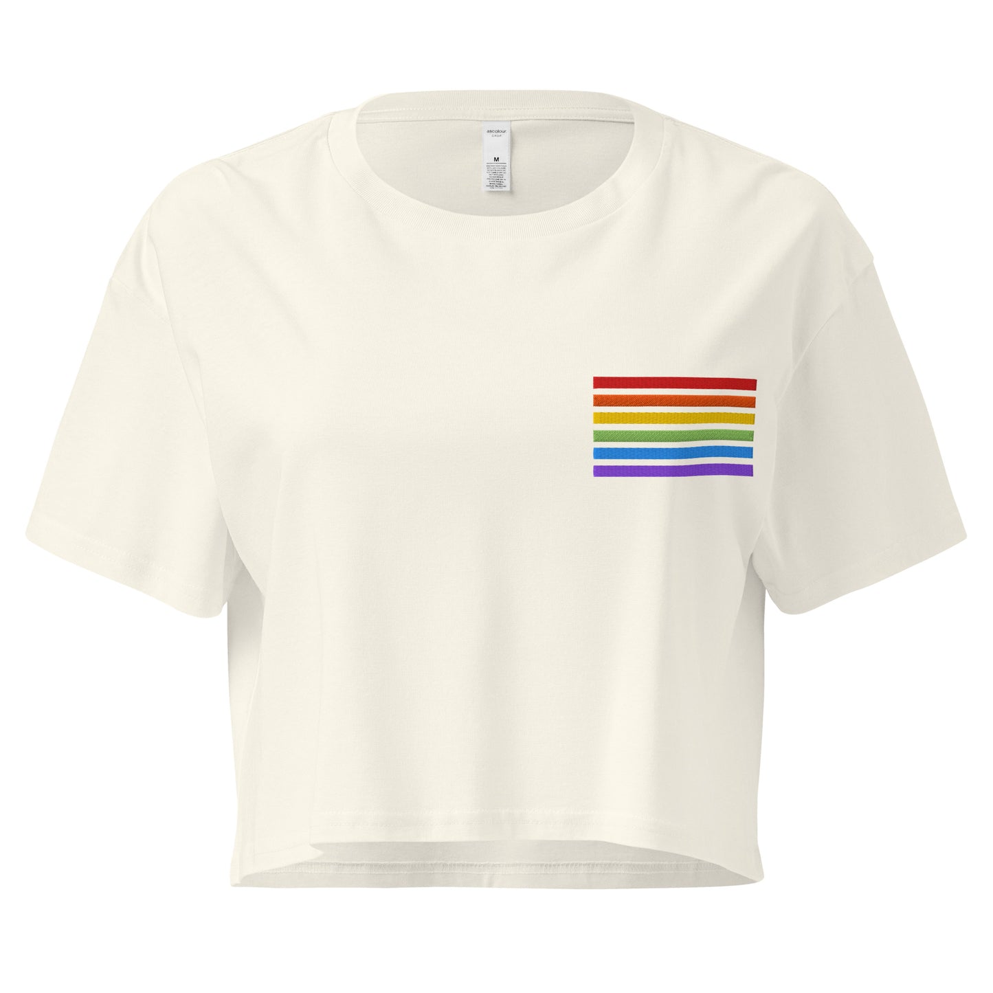 Crop-Top – Pride Flag Patch
