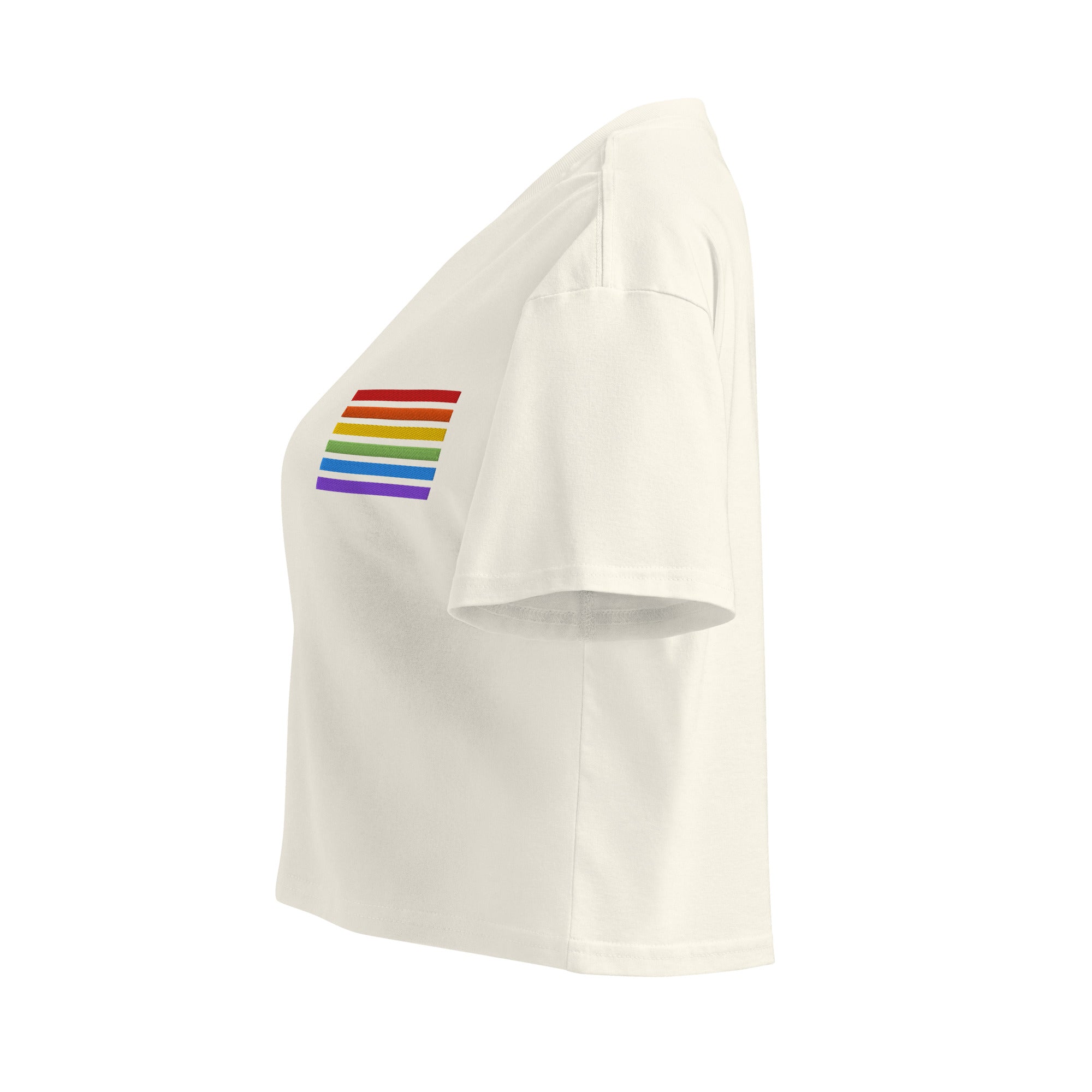 Crop-Top – Pride Flag Patch