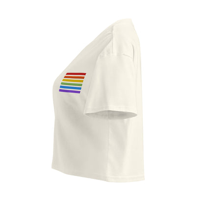 Crop-Top – Pride Flag Patch