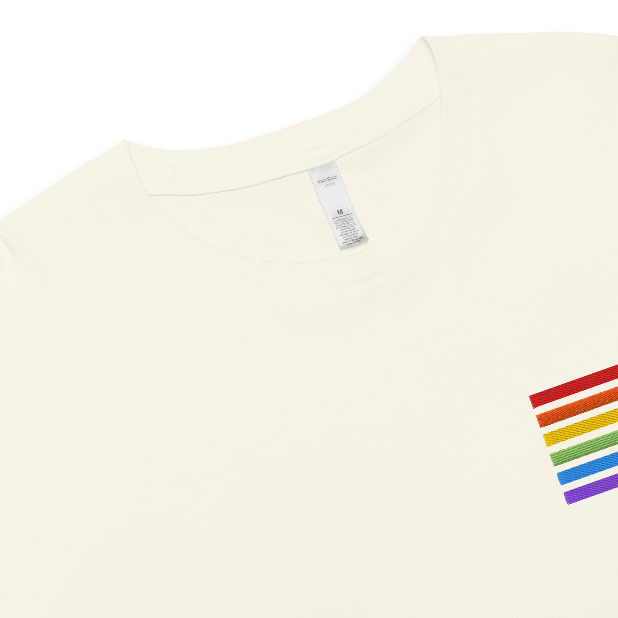 Crop-Top – Pride Flag Patch