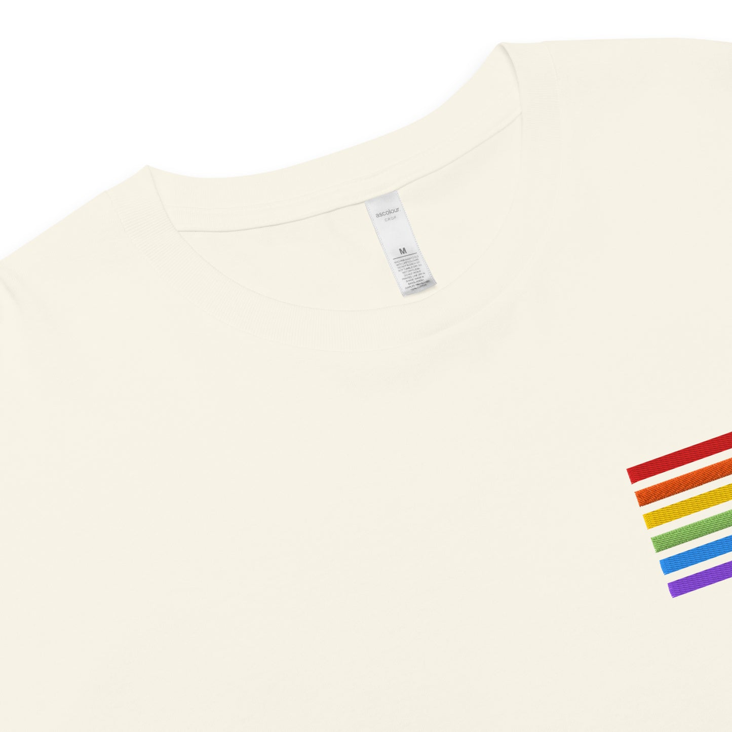 Crop-Top – Pride Flag Patch
