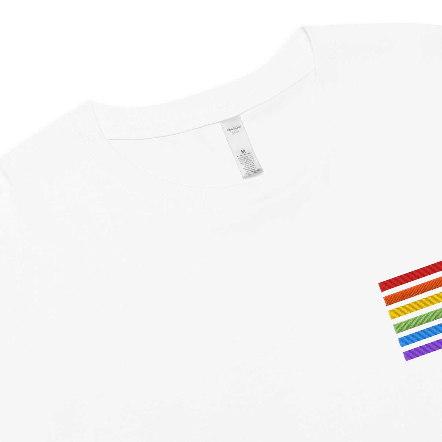 Crop-Top – Pride Flag Patch