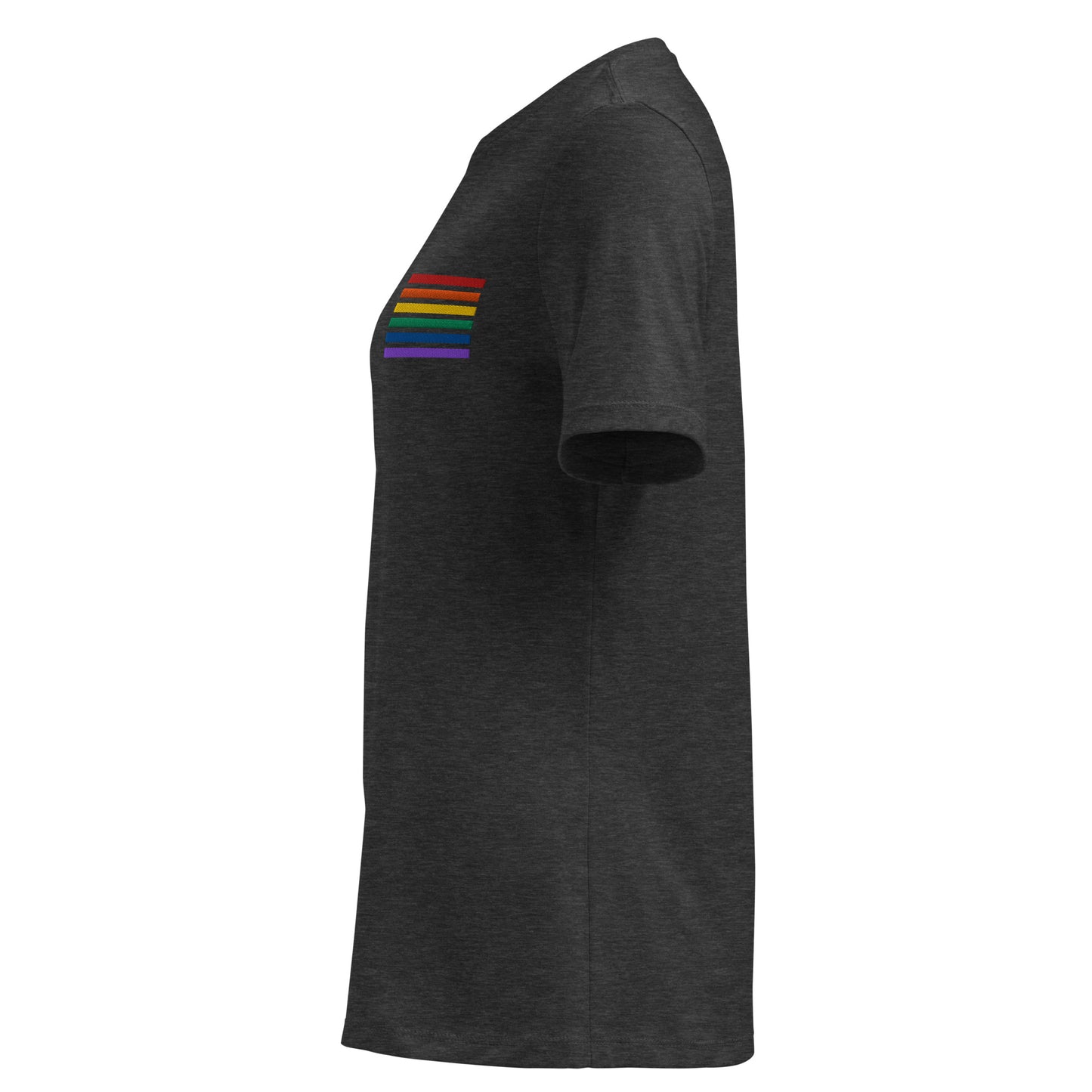 T-Shirt Baumwolle – Pride Flag Patch
